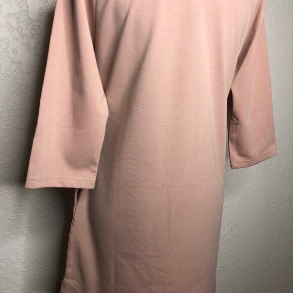 Tracy Negoshian Jada blush light pink sheath dress size Medium NWT - Picture 9 of 13